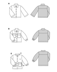 Schnittmuster burda easy - Jacke 5706