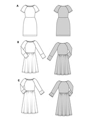 Schnittmuster burda easy - Kleid 5708