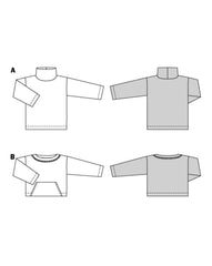 Schnittmuster burda easy - Pullover 5710