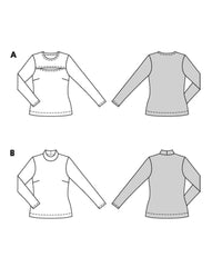 Schnittmuster burda style - Shirt 5717