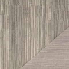 Double Gauze Musselin Feine Streifen - grau