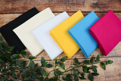 Bündchen Paket uni: 6 x 50 cm = 3 Meter