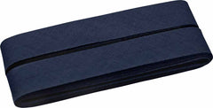 5 Meter Baumwoll-Schrägband 40/20 - blau
