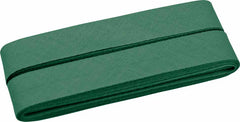 5 Meter Baumwoll-Schrägband 40/20 - grün