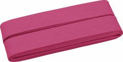 5 Meter Baumwoll-Schrägband 40/20 - rot/rosa/violett