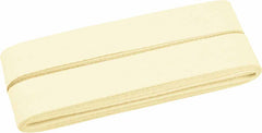 5 Meter Baumwoll-Schrägband 40/20 - beige/gelb/braun