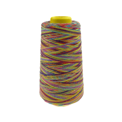 4 Konen Overlock Garn Multicolor