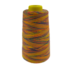 4 Konen Overlock Garn Multicolor