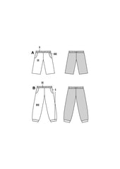 Schnittmuster burda kids - Hose 9182