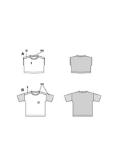 Schnittmuster burda kids - Shirt 9184