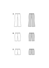 Schnittmuster burda kids - Hose 9196