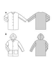 Schnittmuster burda kids - Jacke