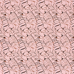 Viskose Popeline Light Leaves