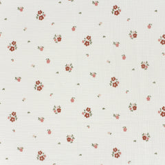 Double Gauze Musselin Cute Flower