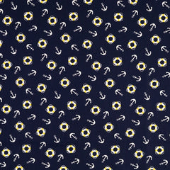 Baumwollstoff Maritimes Flair