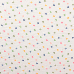 Double Gauze Musselin Digital Dots Multicolor