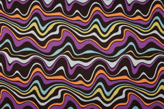 Alpenfleece Bunte Wellen