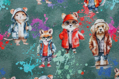Alpenfleece Digital Cool Animals