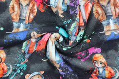 Alpenfleece Digital Cool Animals