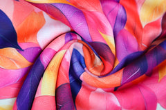 Alpenfleece Digital Colorful Leaves