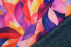 Alpenfleece Digital Colorful Leaves
