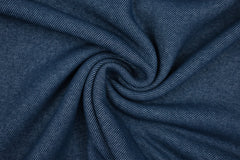 Alpenfleece Denim Look - dunkelblau