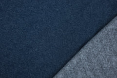 Alpenfleece Denim Look - dunkelblau