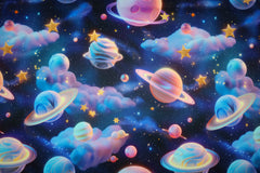 Alpenfleece Digital Im Weltall