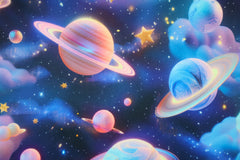 Alpenfleece Digital Im Weltall