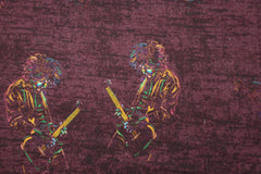 Alpenfleece Guitar Rocker - bordeaux