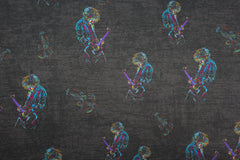 Alpenfleece Guitar Rocker - schwarz