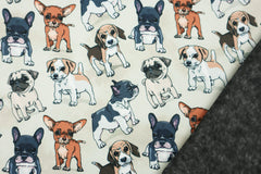 Alpenfleece Digital Hunde Liebe