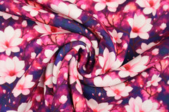 Alpenfleece Digital Kirschblüten