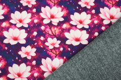 Alpenfleece Digital Kirschblüten