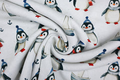 Alpenfleece Digital Maritime Pinguine