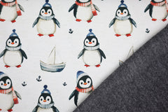 Alpenfleece Digital Maritime Pinguine