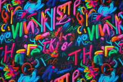 Alpenfleece Digital Neon Stuff