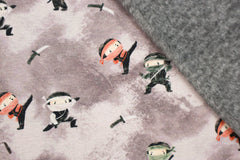 Alpenfleece Ninja Kämpfer - taupe