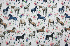 Alpenfleece Digital Pferde Liebe