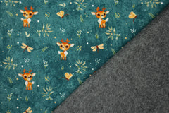 Alpenfleece Digital Little Reindeer