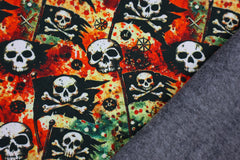 Alpenfleece Digital Skull Flags