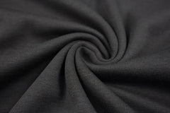 Reststück: 1,50m - Alpenfleece Uni schwarz