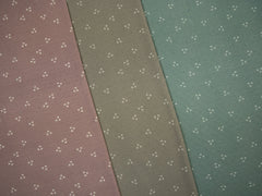 Lochstrick Jersey Alva Ajour Blümchen