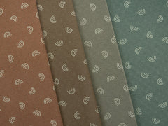 Lochstrick Jersey Alva Ajour Rainbow