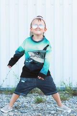 Panel French Terry Shark Tank by Thorsten Berger