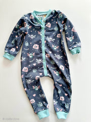 Baumwolljersey Monsta by mrs. Mint Design