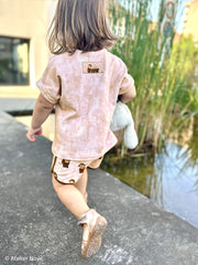 Panel French Terry Holy Cow by mrs. Mint Design - 172 apricot