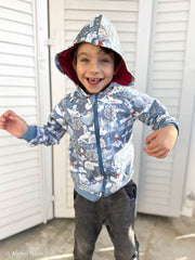 French Terry Polar Playtime by Bienvenido Colorido