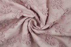 Baumwoll Blumenstickerei Fiona