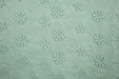 Baumwoll Blumenstickerei Fiona